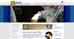 Desktop Screenshot of ecvs.org