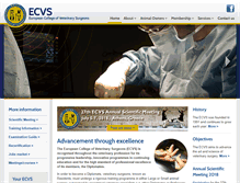 Tablet Screenshot of ecvs.org